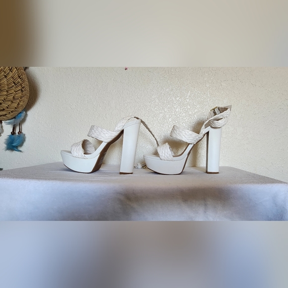 Cupid 5 inch heels, ankle strap - Picture 1 of 8